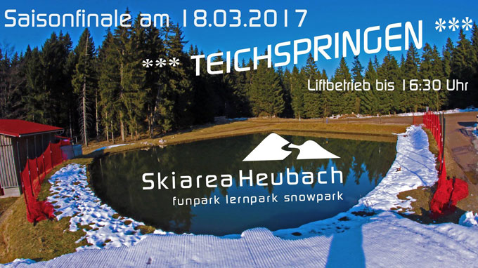 Flyer Teichspringen 2017