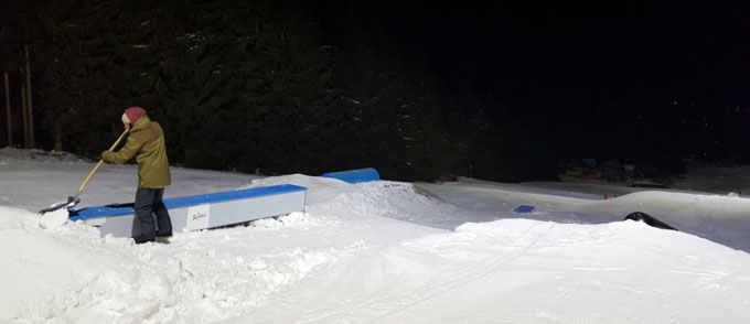 2018 02 22 Aufbau Winterwelt Schmiedefeld